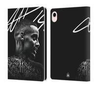 Head Case Designs Officially Licensed Newcastle United Football Club Alexander Isak 2024/25 First Team Leather Wallet Case Compatible With Apple iPad mini (2021/2024)