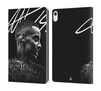 Head Case Designs Officially Licensed Newcastle United Football Club Alexander Isak 2024/25 First Team Leather Wallet Case Compatible With Apple iPad 10.9 2022/2025