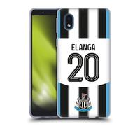 Head Case Designs Officially Licensed Newcastle United Football Club Anthony Elanga 2025/26 Players Home Kit Gel Case [Military Grade Protection] Compatible With Samsung Galaxy A01 Core (2020)
