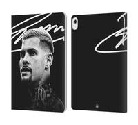 Head Case Designs Officially Licensed Newcastle United Football Club Bruno Guimarães 2024/25 First Team Leather Wallet Case Compatible With Apple iPad Air 13 2024/2025