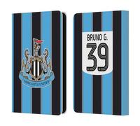 Head Case Designs Officially Licensed Newcastle United Football Club Bruno Guimarães 2025/26 Players Home Kit Leather Wallet Case Compatible With Kindle Paperwhite 5 (2021)
