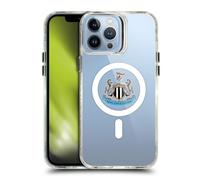 Head Case Designs Officially Licensed Newcastle United Football Club Crest Logo Icon Shockproof Bumper Case [Military Grade Protection] Compatible with and Compatible with MagSafe Apple iPhone 13 Pro