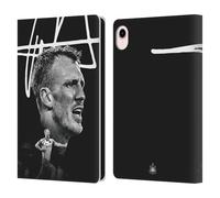 Head Case Designs Officially Licensed Newcastle United Football Club Dan Burn 2024/25 First Team Leather Wallet Case Compatible With Apple iPad mini (2021/2024)