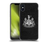 Head Case Designs Officially Licensed Newcastle United Football Club Distressed Crest Gel Case [Military Grade Protection] Compatible With Apple iPhone X/iPhone XS
