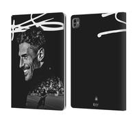 Head Case Designs Officially Licensed Newcastle United Football Club Fabian Schär 2024/25 First Team Leather Wallet Case Compatible With Apple iPad Pro 13 M4 2024