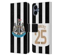 Head Case Designs Officially Licensed Newcastle United Football Club Home Kit 2025 Cup Winners Leather Wallet Case Compatible With Samsung Galaxy A06 4G