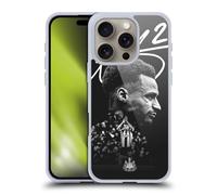 Head Case Designs Officially Licensed Newcastle United Football Club Jacob Murphy 2024/25 First Team Gel Case [Military Grade] Compatible with Apple iPhone 16 Pro and Compatible with MagSafe