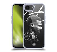 Head Case Designs Officially Licensed Newcastle United Football Club Jacob Murphy 2024/25 First Team Gel Case [Military Grade Protection] Compatible with Apple iPhone 16e and Compatible with MagSafe