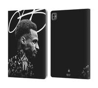 Head Case Designs Officially Licensed Newcastle United Football Club Jacob Murphy 2024/25 First Team Leather Wallet Case Compatible With Apple iPad Pro 13 M4 2024