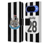 Head Case Designs Officially Licensed Newcastle United Football Club Joe Willock 2024/25 Players Home Kit Leather Wallet Case Compatible With Google Pixel 10