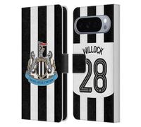Head Case Designs Officially Licensed Newcastle United Football Club Joe Willock 2024/25 Players Home Kit Leather Wallet Case Compatible With Google Pixel 10 Pro XL