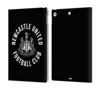 Head Case Designs Officially Licensed Newcastle United Football Club Logo Crest Leather Wallet Case Compatible With Apple iPad 10.2 2019/2020/2021