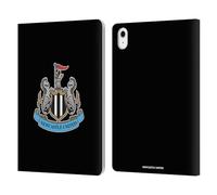 Head Case Designs Officially Licensed Newcastle United Football Club Plain Crest Leather Wallet Case Compatible With Apple iPad Air 11 2020/2022/2024/2025