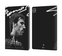 Head Case Designs Officially Licensed Newcastle United Football Club Sandro Tonali 2024/25 First Team Leather Wallet Case Compatible With Apple iPad Pro 13 M4 2024