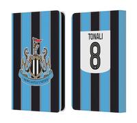 Head Case Designs Officially Licensed Newcastle United Football Club Sandro Tonali 2025/26 Players Home Kit Leather Wallet Case Compatible With Kindle Paperwhite 5 (2021)
