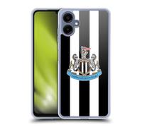 Head Case Designs Officially Licensed Newcastle United Football Club Stripes Crest Gel Case [Military Grade Protection] Compatible With Samsung Galaxy A06 4G