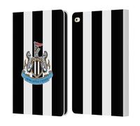 Head Case Designs Officially Licensed Newcastle United Football Club Stripes Crest Leather Wallet Case Compatible With Apple iPad Air 2 (2014)