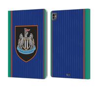Head Case Designs Officially Licensed Newcastle United Football Club Third 2025/26 Crest Kit Leather Wallet Case Compatible With Apple iPad Pro 13 M4 2024