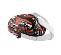 Head Case Designs Officially Licensed NFL Abstract Brush Strokes Cleveland Browns Vinyl Sticker Skin Decal Cover Compatible With Meta Quest 3S