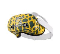 Head Case Designs Officially Licensed NFL Animal Print Green Bay Packers Vinyl Sticker Skin Decal Cover Compatible With Meta Quest 3S