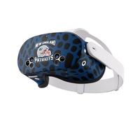 Head Case Designs Officially Licensed NFL Animal Print New England Patriots Vinyl Sticker Skin Decal Cover Compatible With Meta Quest 3S