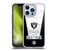 Head Case Designs Officially Licensed NFL Banner 100th Las Vegas Raiders Logo Art Gel Case [Military Grade Protection] Compatible With Apple iPhone 13 Pro