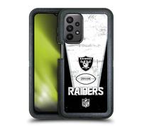Head Case Designs Officially Licensed NFL Banner 100th Las Vegas Raiders Logo Art Ultra-Armoured Shockproof Case Compatible With Samsung Galaxy A23 / 5G (2022)