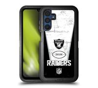 Head Case Designs Officially Licensed NFL Banner 100th Las Vegas Raiders Logo Art Ultra-Armoured Shockproof Case Compatible With Samsung Galaxy A15