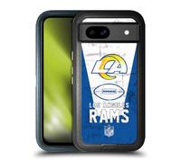Head Case Designs Officially Licensed NFL Banner 100th Los Angeles Rams Logo Art Ultra-Armoured Shockproof Case Compatible With Google Pixel 8a
