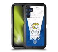Head Case Designs Officially Licensed NFL Banner 100th Los Angeles Rams Logo Art Ultra-Armoured Shockproof Case Compatible With Samsung Galaxy A15