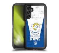 Head Case Designs Officially Licensed NFL Banner 100th Los Angeles Rams Logo Art Ultra-Armoured Shockproof Case Compatible With Samsung Galaxy A05s