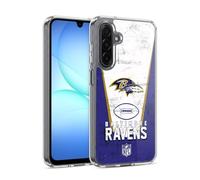 Head Case Designs Officially Licensed NFL Banner Baltimore Ravens Logo Art Gel Case [Military Grade Protection] Compatible With Samsung Galaxy A17 4G / 5G