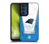 Head Case Designs Officially Licensed NFL Banner Carolina Panthers Logo Art Gel Armour Case [Military Grade Protection] Compatible With Samsung Galaxy A15