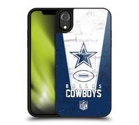Head Case Designs Officially Licensed NFL Banner Dallas Cowboys Logo Art Gel Armour Case [Military Grade Drop Protection] Compatible With Apple iPhone XR