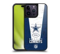 Head Case Designs Officially Licensed NFL Banner Dallas Cowboys Logo Art Gel Armour Case [Military Grade Drop Protection] Compatible With Apple iPhone 14 Pro Max