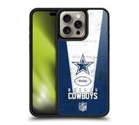 Head Case Designs Officially Licensed NFL Banner Dallas Cowboys Logo Art Gel Armour Case [Military Grade Drop Protection] Compatible With Apple iPhone 16 Pro Max