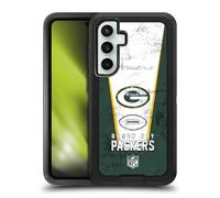Head Case Designs Officially Licensed NFL Banner Green Bay Packers Logo Art Ultra-Armoured Shockproof Case [Military Grade Protection] Compatible With Samsung Galaxy S23 FE 5G