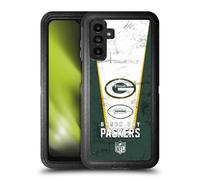 Head Case Designs Officially Licensed NFL Banner Green Bay Packers Logo Art Ultra-Armoured Shockproof Case [Military Grade Protection] Compatible With Samsung Galaxy A13 5G (2021)