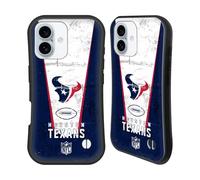 Head Case Designs Officially Licensed NFL Banner Houston Texans Logo Art Hybrid Case Compatible With Apple iPhone 16