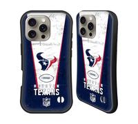 Head Case Designs Officially Licensed NFL Banner Houston Texans Logo Art Hybrid Case Compatible With Apple iPhone 16 Pro