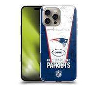Head Case Designs Officially Licensed NFL Banner New England Patriots Logo Art Hard Back Case Compatible With Apple iPhone 16 Pro Max