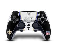 Head Case Designs Officially Licensed NFL Banner New Orleans Saints Vinyl Sticker Gaming Skin Decal Cover Compatible With Sony PlayStation 5 PS5 DualSense Edge Controller