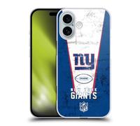 Head Case Designs Officially Licensed NFL Banner New York Giants Logo Art Hard Back Case Compatible With Apple iPhone 16