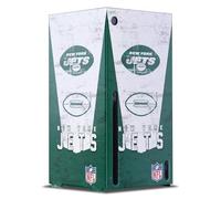 Head Case Designs Officially Licensed NFL Banner New York Jets Game Console Wrap Case Cover Compatible With Xbox Series X