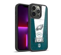 Head Case Designs Officially Licensed NFL Banner Philadelphia Eagles Logo Art Gel Armour Case [Military Grade Protection] Compatible With Apple iPhone 13 Pro