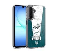 Head Case Designs Officially Licensed NFL Banner Philadelphia Eagles Logo Art Gel Case [Military Grade Protection] Compatible With Samsung Galaxy A17 4G / 5G