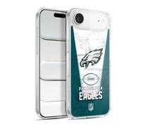 Head Case Designs Officially Licensed NFL Banner Philadelphia Eagles Logo Art Gel Case [Military Grade Protection] Compatible with Apple iPhone 17 Air and Compatible with MagSafe