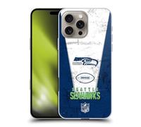 Head Case Designs Officially Licensed NFL Banner Seattle Seahawks Logo Art Hard Back Case Compatible With Apple iPhone 16 Pro Max