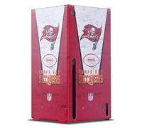 Head Case Designs Officially Licensed NFL Banner Tampa Bay Buccaneers Game Console Wrap Case Cover Compatible With Xbox Series X