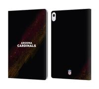 Head Case Designs Officially Licensed NFL Blur Arizona Cardinals Logo Leather Wallet Case Compatible With Apple iPad Air 13 2024/2025